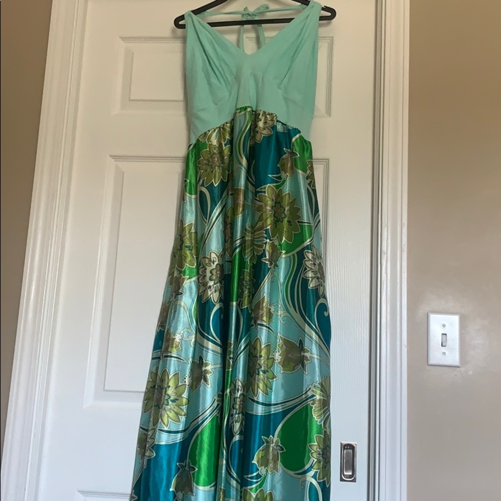 Floor length dress